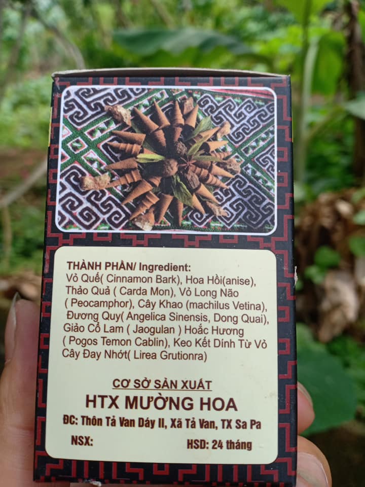 Huong thao moc Sapa 1 - Đặc sắc trải nghiệm nghề làm hương truyền thống người Giáy Sapa tại HTX Mường Hoa